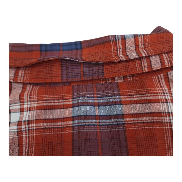 Columbia Mens Long Sleeve Plaid Shirt L/G Back Vented Sun Protection Lightweight - Picture 10 of 13